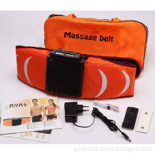 Abdominal Belt with Two Functions of The EMS and Vibration/Slimming Belt